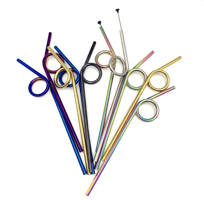 Стеклянная посуда из нержавеющей стали разноцветные румблеры для напитков