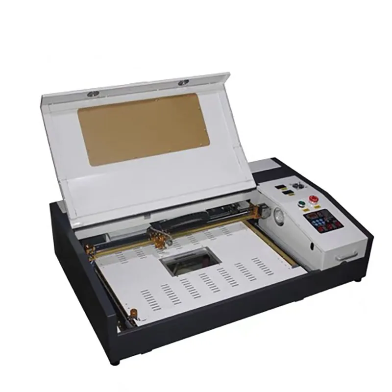

4060 Desktop Bamboo and Wooden Simplified Crafts Acrylic Two-color Board Leather Small Laser Engraving and Cutting Machine