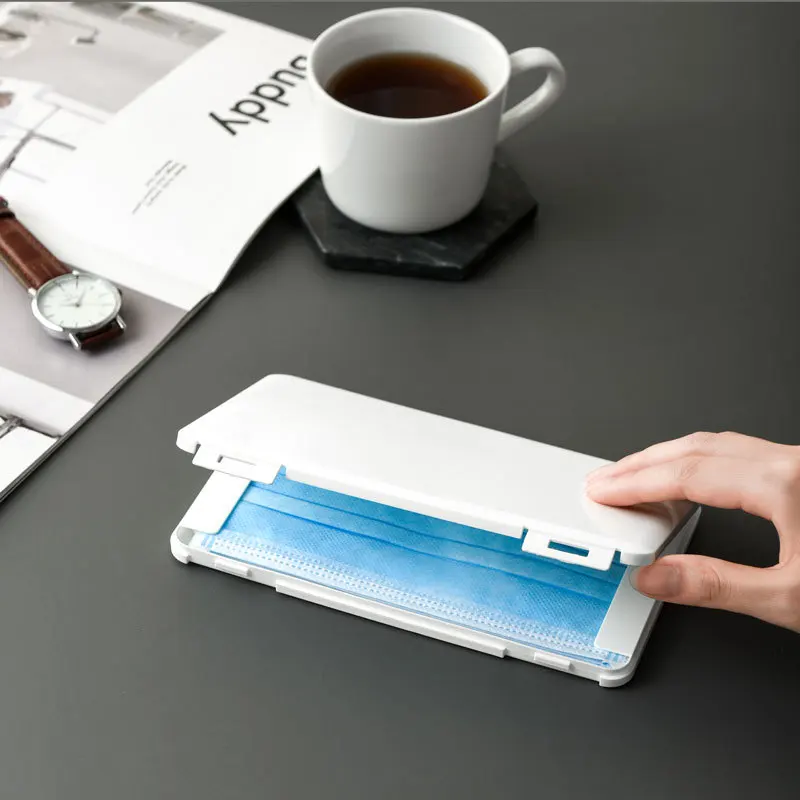 Маска чехол бытовой влагостойкая маска коробка выйти Портативный хранения