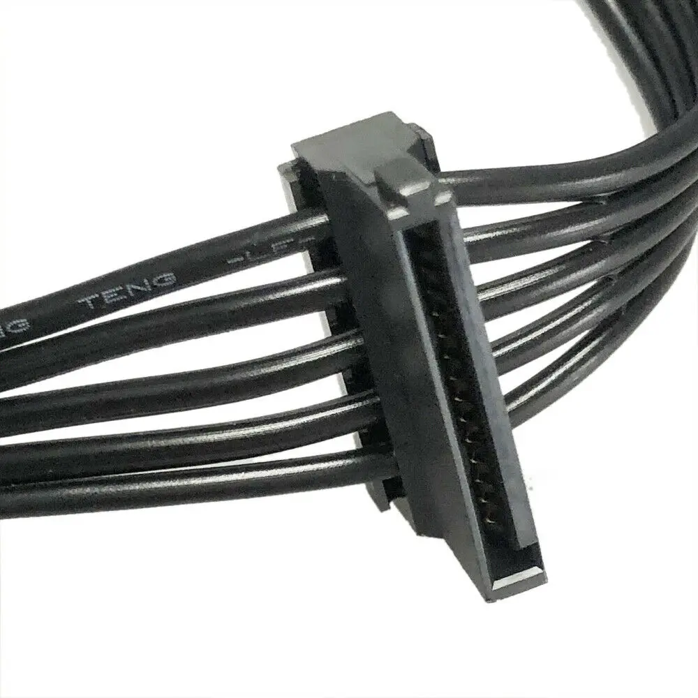

SEASONIC 6 Pin to 4X SATA Power Receptacle Y Splitter Adapter Hard Cable
