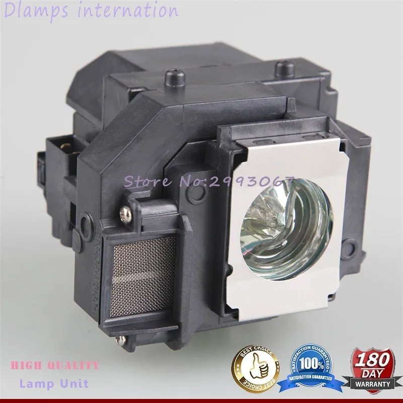 Для ELPLP58 EB-X92 EB-S10 EX3200 EX5200 EX7200 EB-S9 EB-S92 EB-W10 / EB-W9 EB-X10 EB-X9 для проектора EPSON лампа с