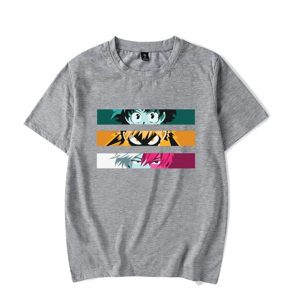 

Unisex Tshirt My Hero Academia T Shirt Women Harajuku T-shirt cool Short Sleeve cotton Tee Shirt Graphic Tee Tops Plus Size