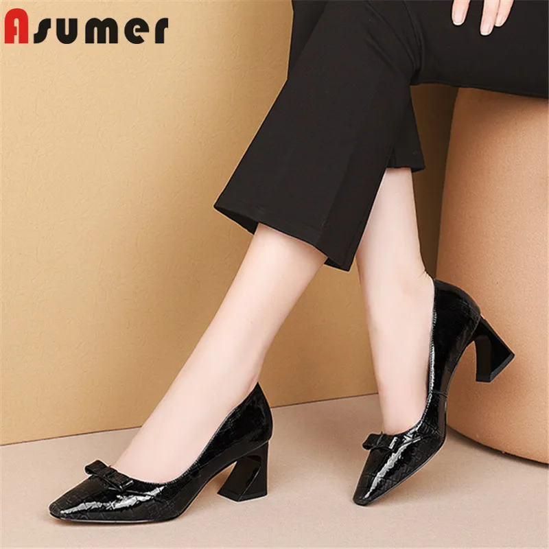 Женские туфли лодочки из лакированной кожи большие размеры 43|Женские туфли| |