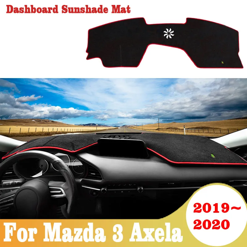 Коврик для защиты приборной панели от светильник Mazda 3 Axela 2019 2020 | Автомобили и