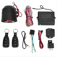 car vehicle burglar alarm protection keyless security system with 2 remotes compatible with all kinds of vehicles