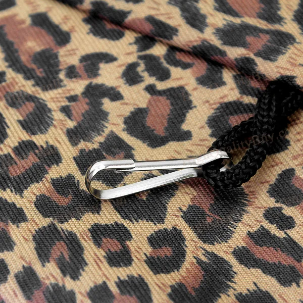 Леопардовый узор гамаки для животных нейлоновая подвесная клетка кровати уютная