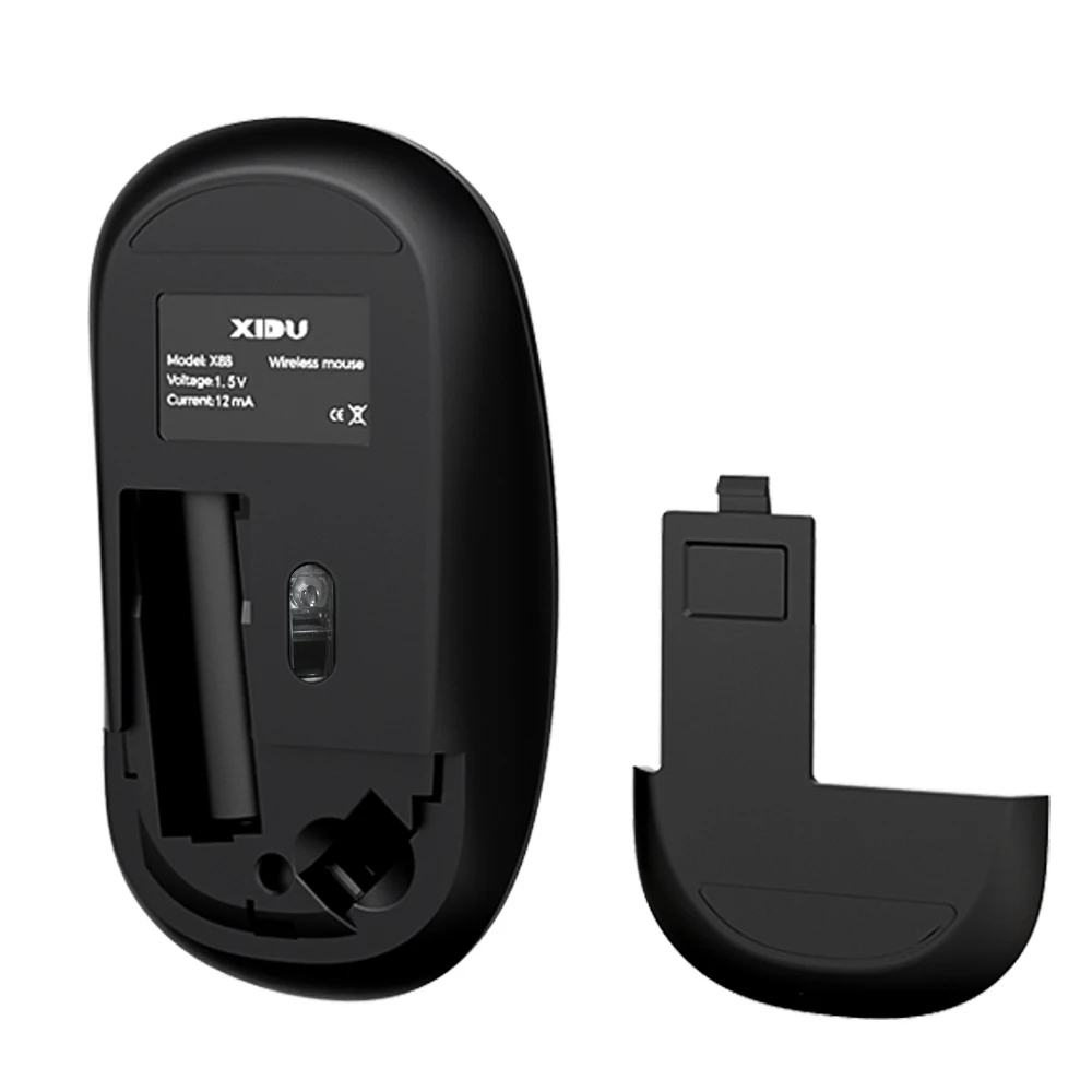 Мышь Компьютерная с Bluetooth и ПК эргономичная белая Аккумуляторная USB-мышь для