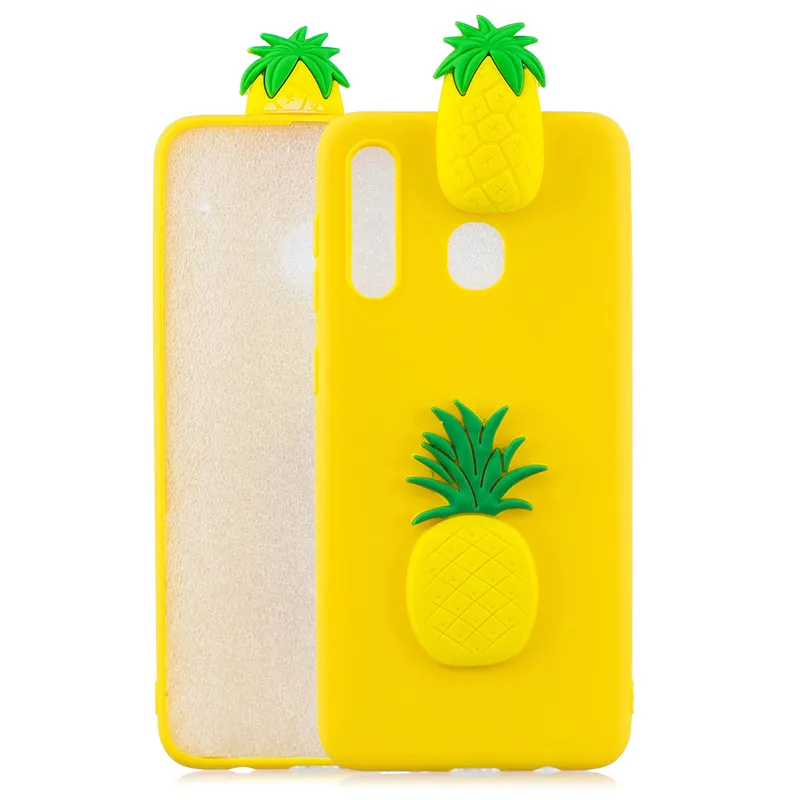 O 3D единорога панда Cat Чехол с принтом "кактус" для Coque samsung Galaxy A10S A20S A30S A50S A10 A20 A20E A30 A40 A50 A70 A51 A71 чехол Funda - Цвет: O