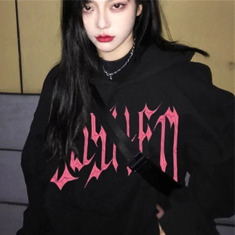 Стильный свитер с капюшоном женское свободное тонкое пальто весна и осень 2021 |