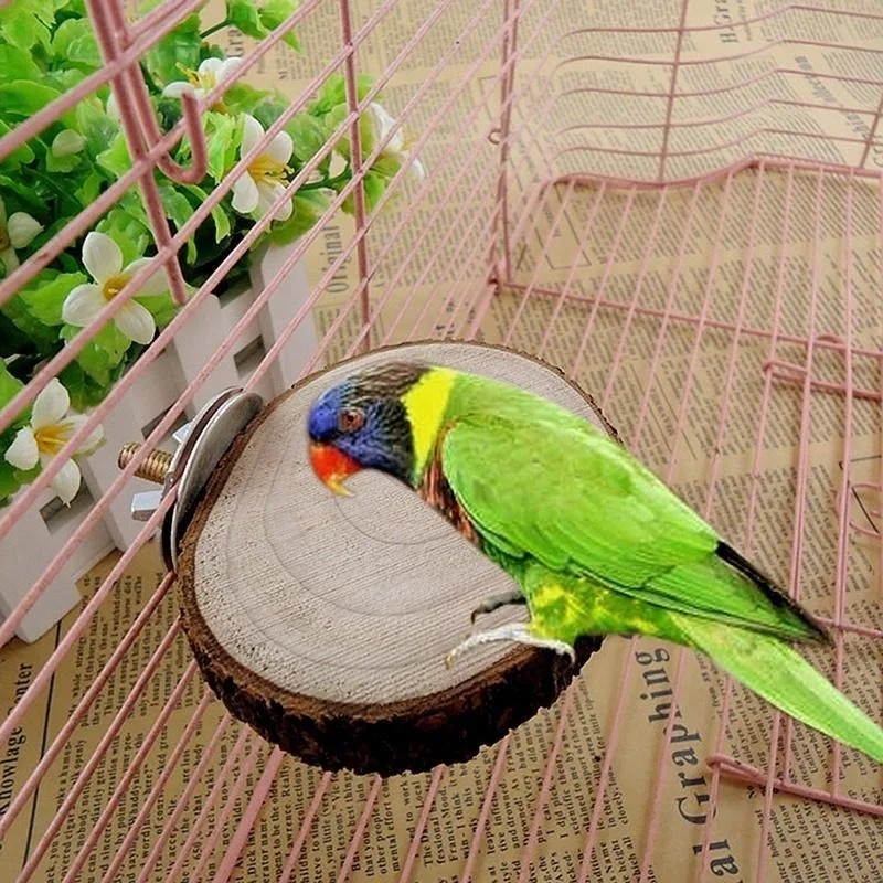 Parrots Toy And Bird Accessories For Pet Swing Stand Birds Ladders Climbing Standing Stick Cage | Дом и сад