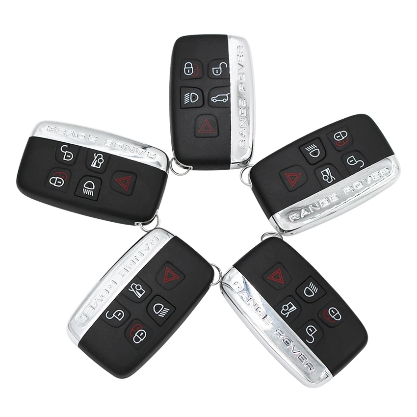 1 шт. 5 умный чехол с дистанционным управлением для ключей Fob кнопок Land Rover Range Sport LR4