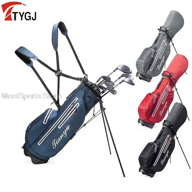 Ultra-Light Version! Golf Bracket Pack Golf Gun Pack Waterproof Standard Ball Bags Golfing Sports Travel Package Shoulder Strap