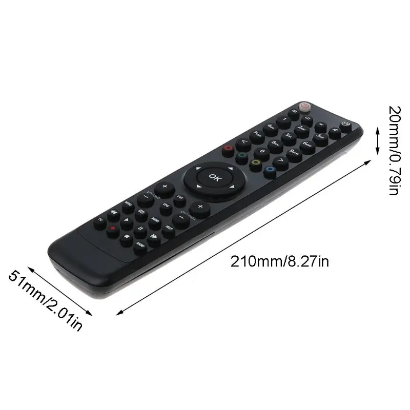 

Replacement Remote Control Controller with Light Satellite Receiver for VU+ SOLO 2/Meelo SE/VU Solo2 SE SAT TV Set-top Box