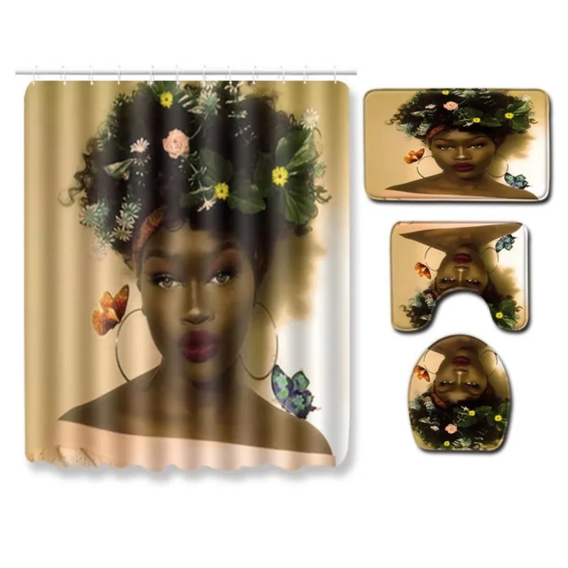 Персонализированные афроамериканские женские красивые сексуальные черные