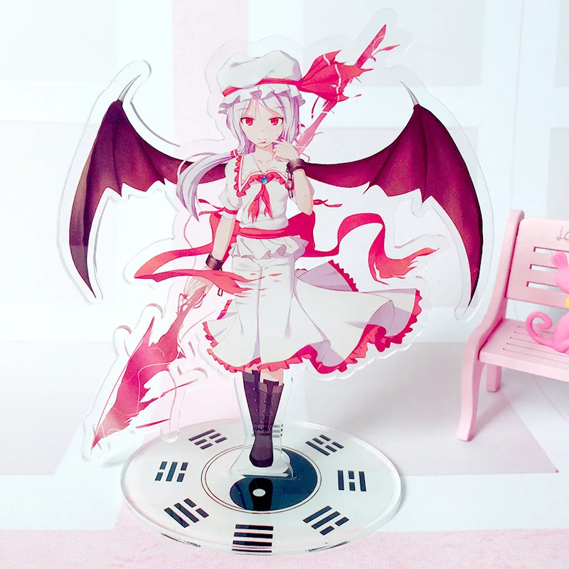 Аниме большой 15 см высокий Touhou проект Shrine Maiden модель подставки | Украшения и