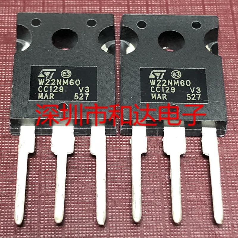 

5pcs W22NM60 STW22NM60 TO-247 600V 22A