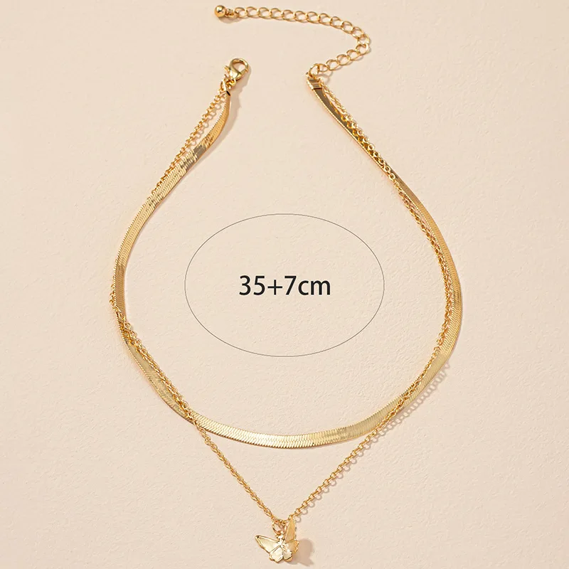 

Женское колье-чокер с подвеской в виде бабочки, черного сердца