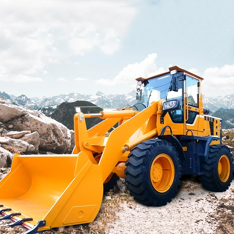 

Wheel Loader Front Shovel Hydraulic Mini Loader Farm Graden