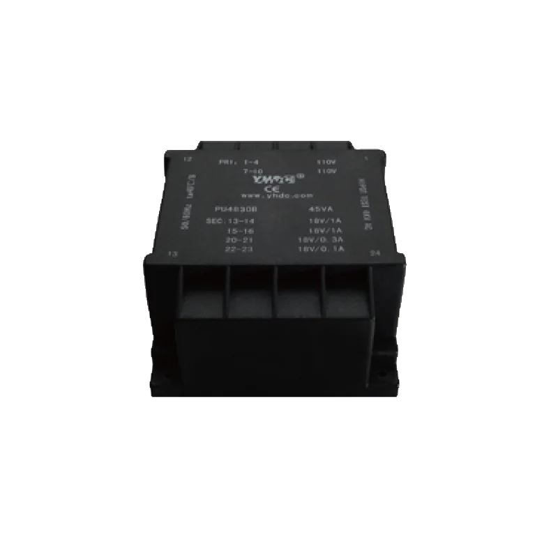 PU4830B мощность 60 ВА вход 2*115 в Выход 2*24 В Инкапсулированный трансформатор PCB