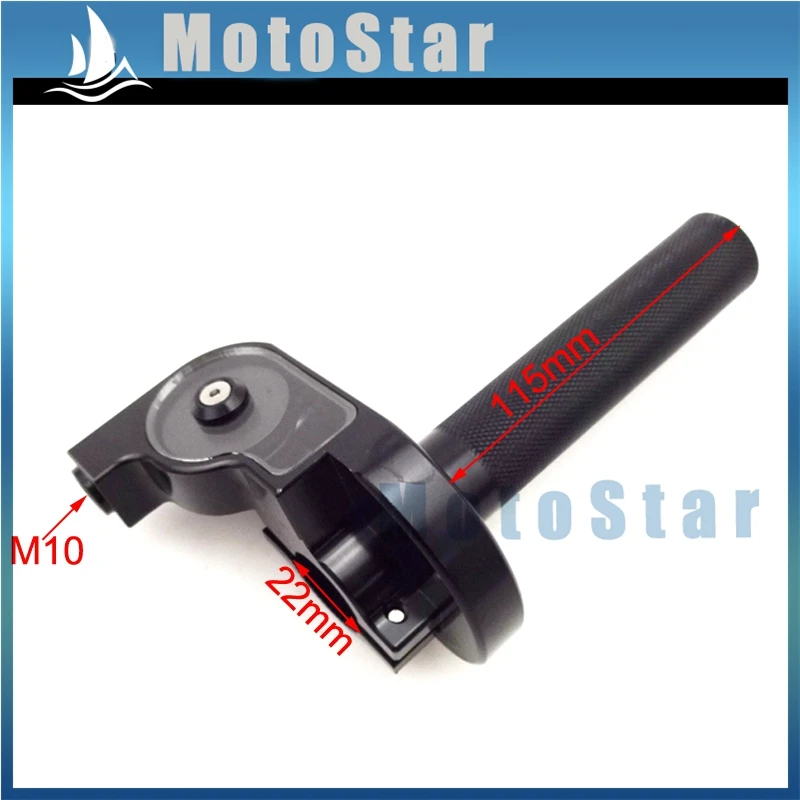 CNC дроссельная Ручка управления для Thumpstar Atomik CRF 50 70 KLX китайский Pit SSR Байк мотоцикл
