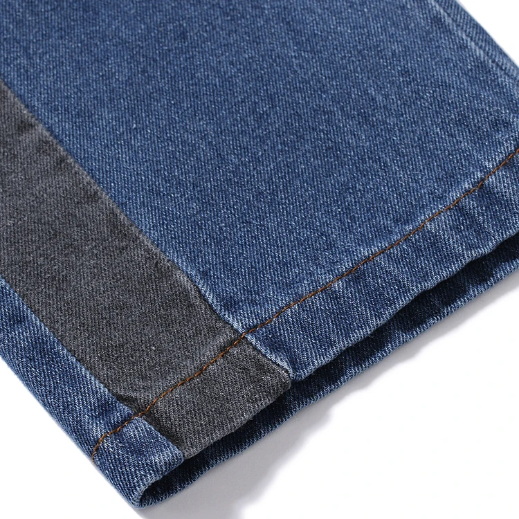 

Autumn Jeans Men's Loose Men's Fattening And Elastic Men's Large Size Straight Pants