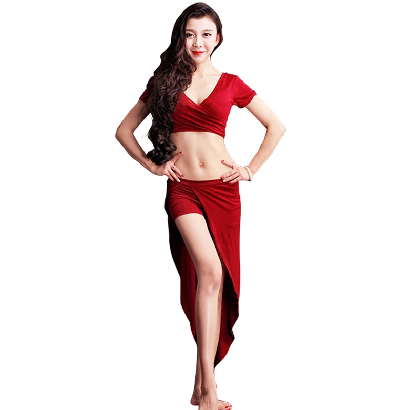 Костюм для танца живота женский из 2 предметов соблазнительный костюм модала и
