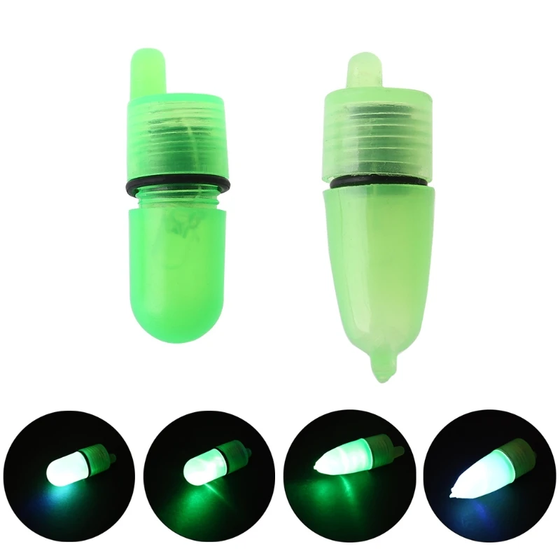 10pcs Night Float Fishing Rod Tip LED Light Alarm Bell Bite Carp Clip Alerter | Tools