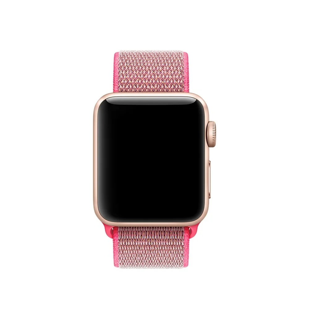 Спортивный ремешок-петля для apple watch band 4 3 iwatch band 44 мм 40 мм correa apple watch 4 браслет-липучка 42 мм 38 мм аксессуары