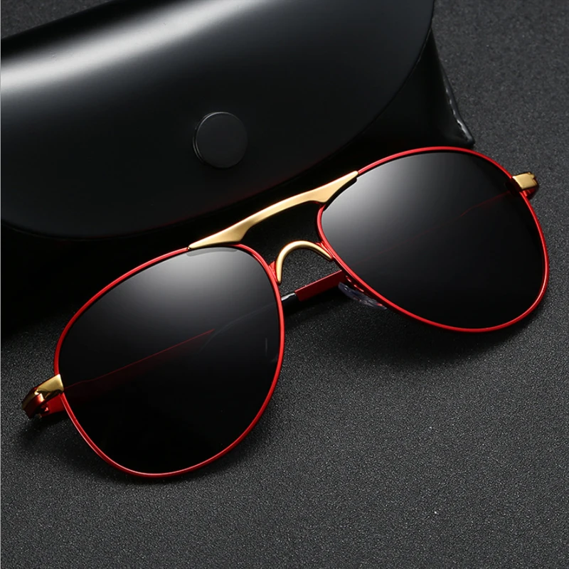 Мужские и женские поляризационные солнцезащитные очки винтажные дизайнерские