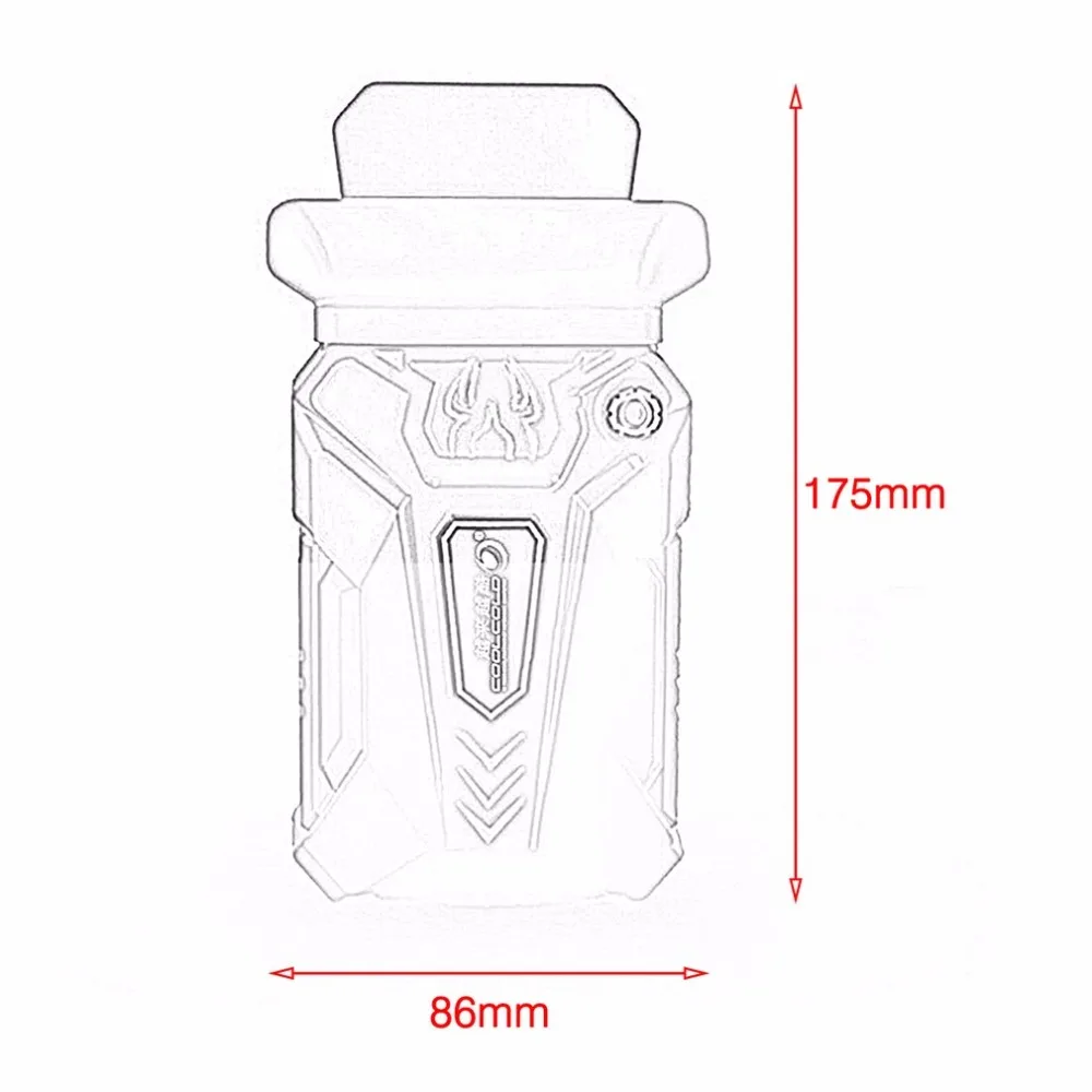 

Low Noise Cooler Mini Air Extracting Cooling Fan Radiator Intelligent Temperature Control Notebook Cooler Exhaust CPU Cooler
