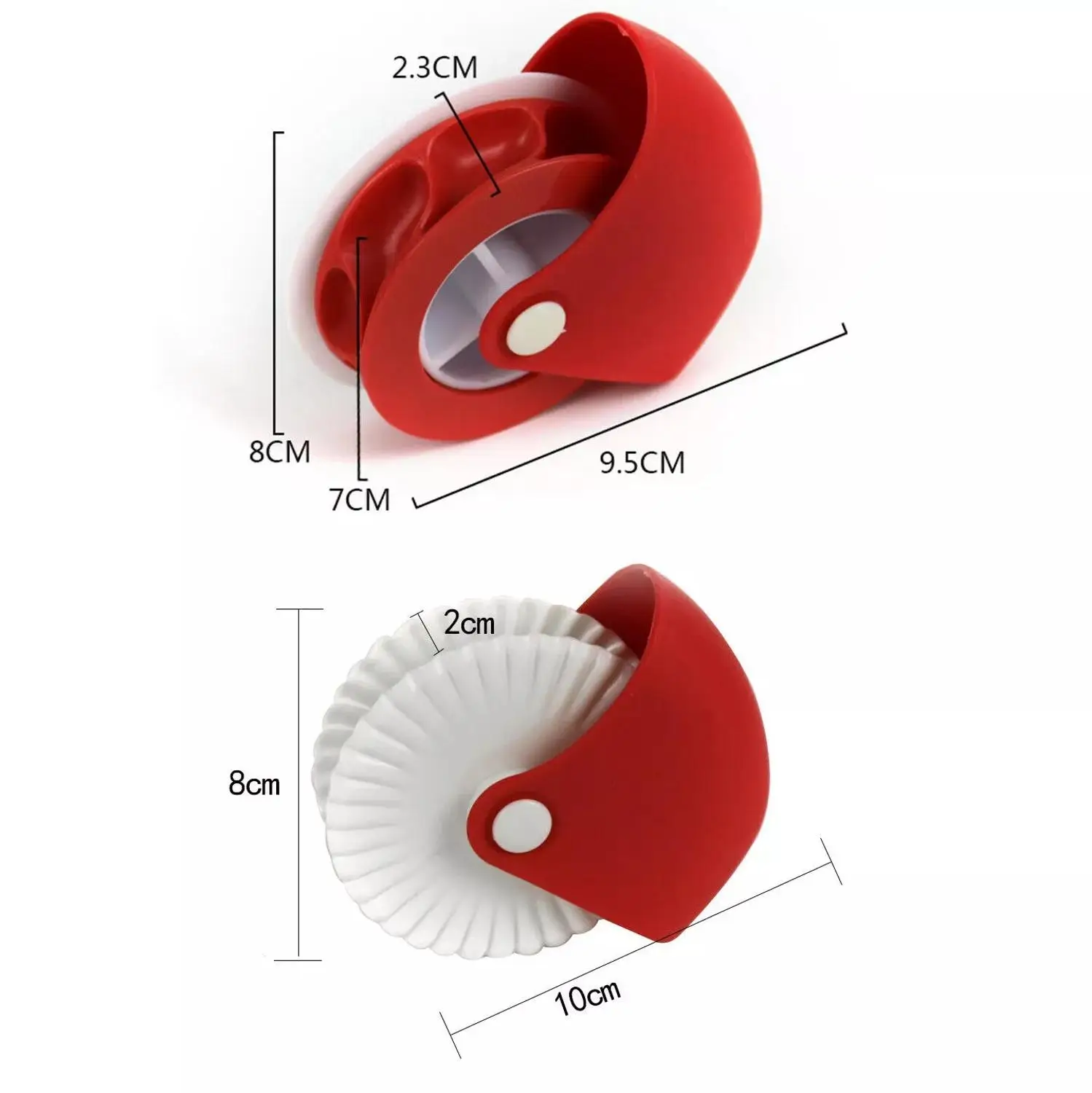 

Kitchen Pizza Pastry Lattice Cutter Pastry Pie Decor Cutter Plastic Dough Wheel Roller Crust Noodle Roll Baking Cutting Tools