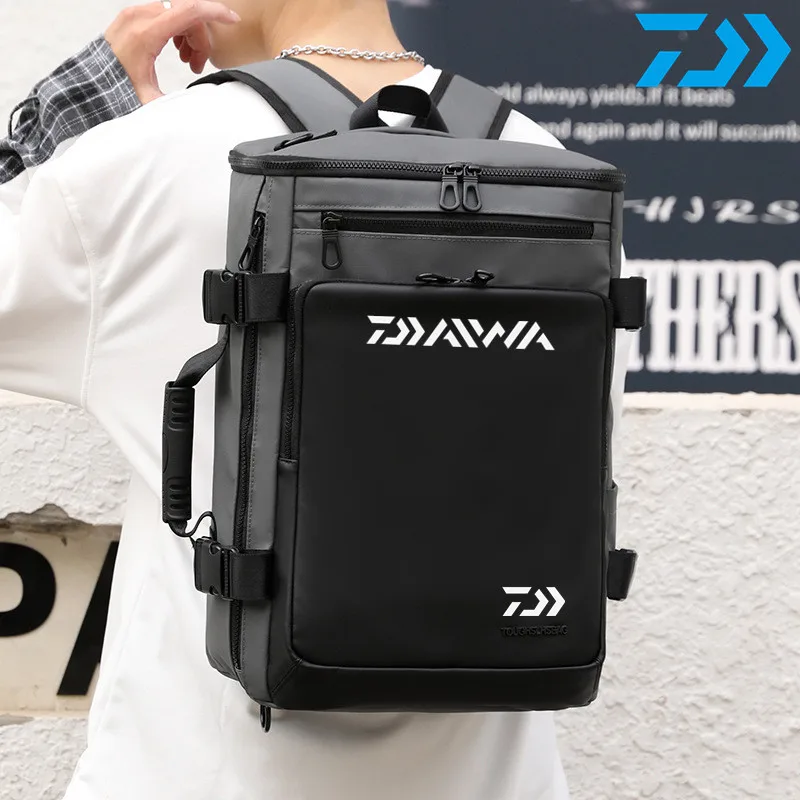 

2021 Daiwa Рыболовная Сумка, водонепроницаемый тактический рюкзак, сумка для рыбалки, рюкзак для альпинизма, уличная сумка, мужская спортивная с...