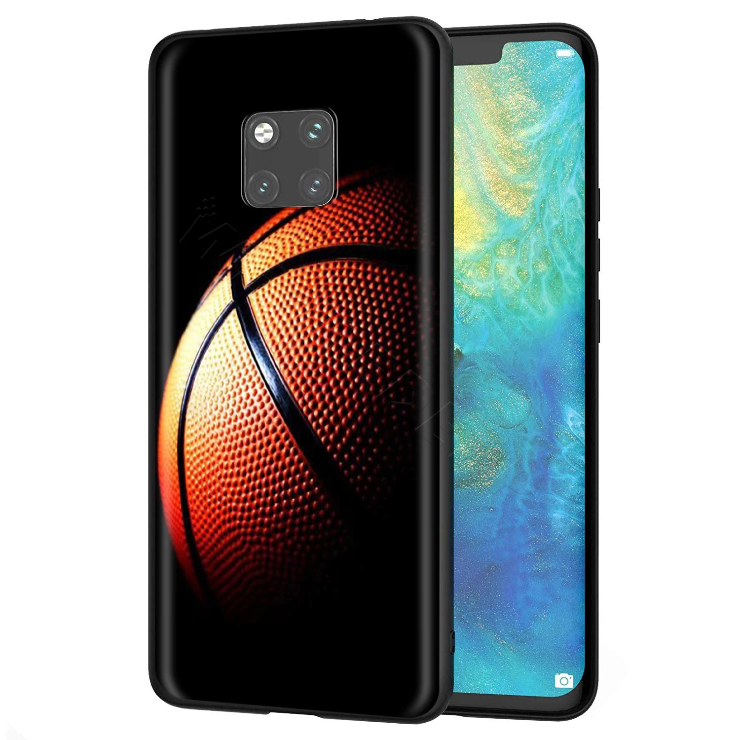 Webbedepp милый чехол для баскетбольной площадки Huawei Honor 6A 7A 7C 7X 8 8X 8C 9 9X 10 20 Lite Pro Note