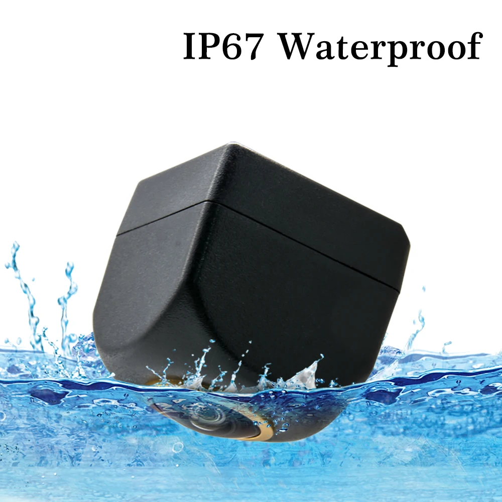 Камера заднего вида рыбий глаз золотые линзы AHD резервная камера для Land Rover Freelander 2