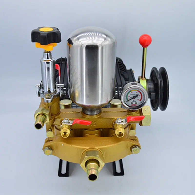 Bomba de &eacute;mbolo de alta presi&oacute;n de 60L, m&aacute;quina de pulverizaci&oacute;n de pesticidas, cepillo de lavado de coches, PISTOLA DE PULVERIZACI&Oacute;N de coche-3