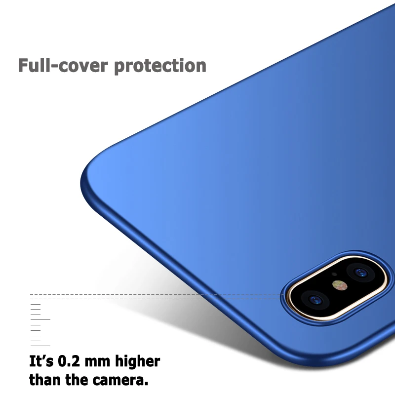 Чехол UPaitou для Apple iPhone X/10 ультра тонкий оригинальный Жесткий ПК чехлы телефонов 10 5