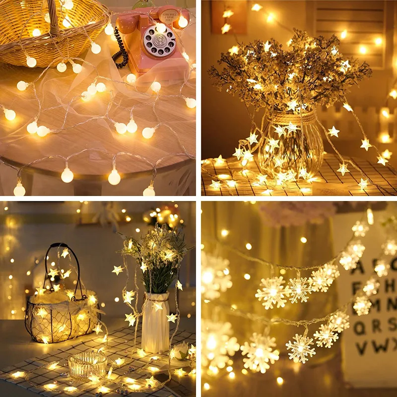 

Christmas New Year birthday party decoration wedding Valentine's Day confession props stars snowflakes romantic decoration toys