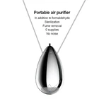 Портативный автомобильный очиститель воздуха, мини-генератор озона с отрицательными ионами, перезаряжаемый воздухоочиститель, удаление формальдегида и дыма, освежитель воздуха