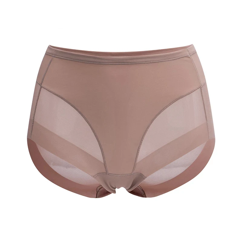 

Breathable Mesh Intimates Body Shaping Panties Female Pants High Elastic Control Brief Slimming Belly Underwear
