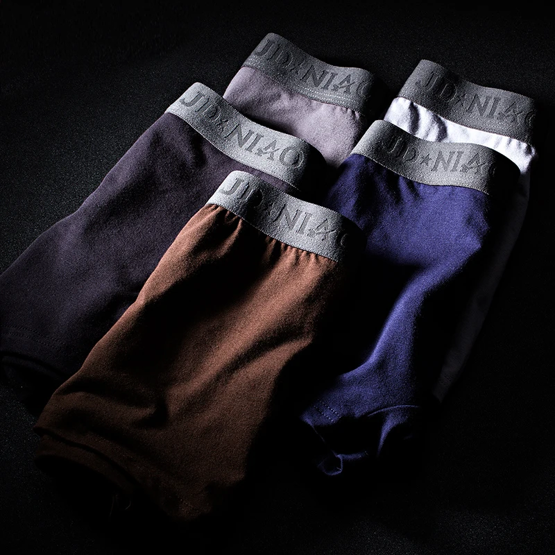 5 шт./лот мужские трусы-боксеры нижнее белье сексуальное мужское короткое