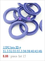 16*24/18*26/20*28/22*30/25*33/28*36/30*38*10 IDU NBR и FKM резиновый гидравлический цилиндр поршень Y губы уплотнительное кольцо уплотнительное сальник
