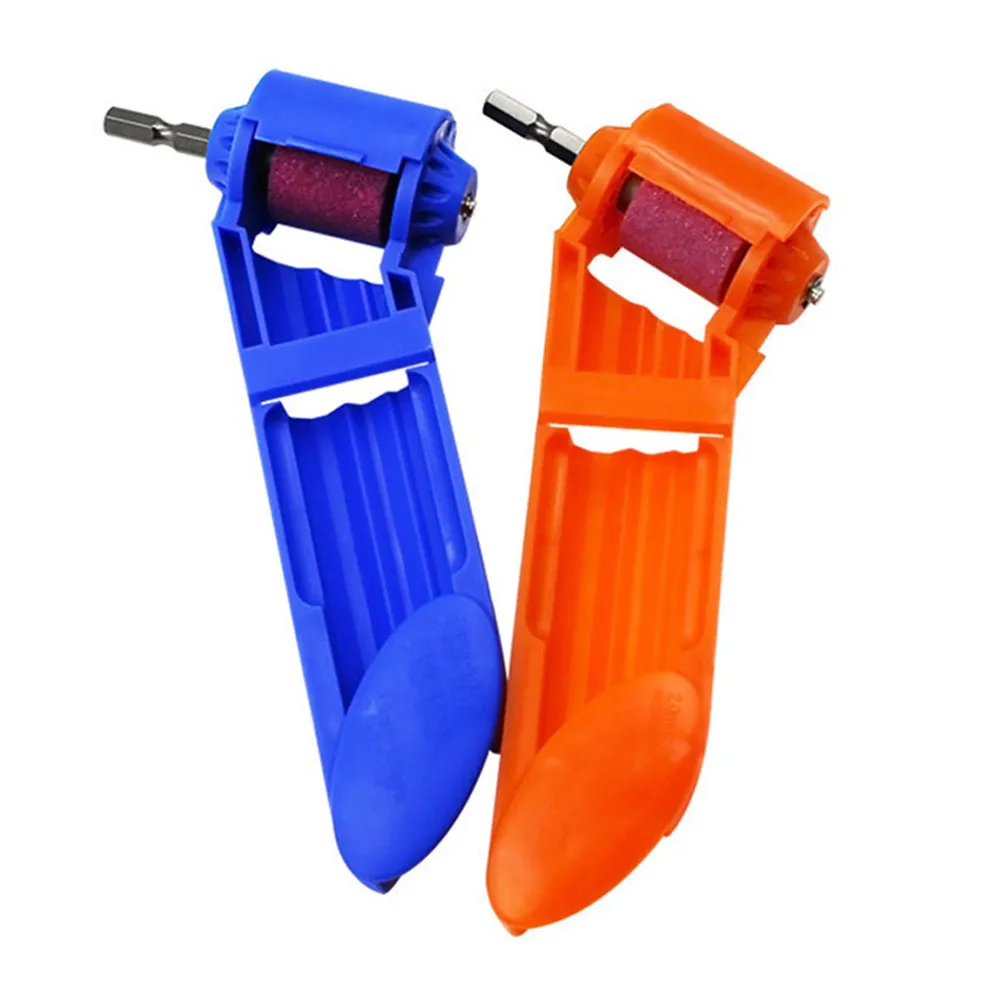 

Blue/Orange Portable Sharpener Mini Grinding Machine Twist Drills Bit Grinder Practical Polish Grinding Wheel Power Tool