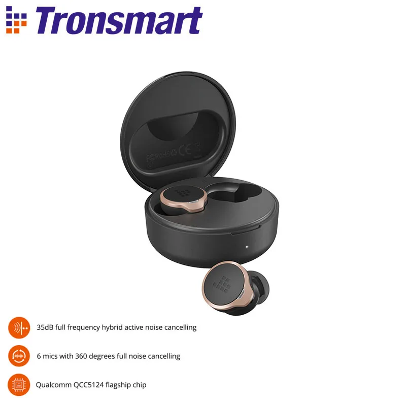 Оригинальные наушники Tronsmart Apollo Bold ANC (активное шумоподавление) настоящие