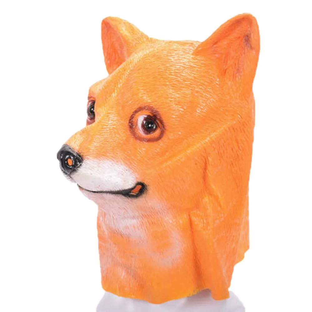 Костюм реквизит 2019 Хэллоуин вечерние латексные маски для собак Банни хакер|Маски