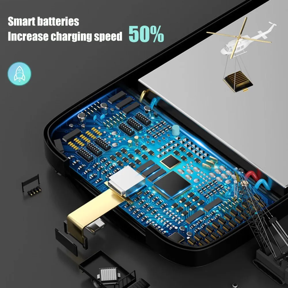 

6200mAh Ultra Slim Battery Case For iPhone 11 Pro Battery Charger Case For iPhone 11 Pro Max Power Bank Charging Case