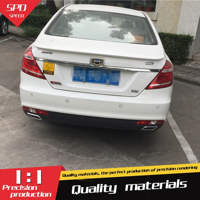 Спойлер для Geely EC7 высококачественный спойлер из абс материала заднего крыла