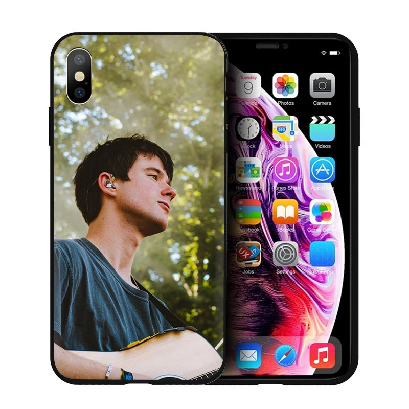 B4 Мягкий силиконовый чехол для телефона EWAU Alec Benjamin для iPhone 5 5S SE 6 6s 7 8 plus X XR XS 11 Pro Max - Цвет: B4