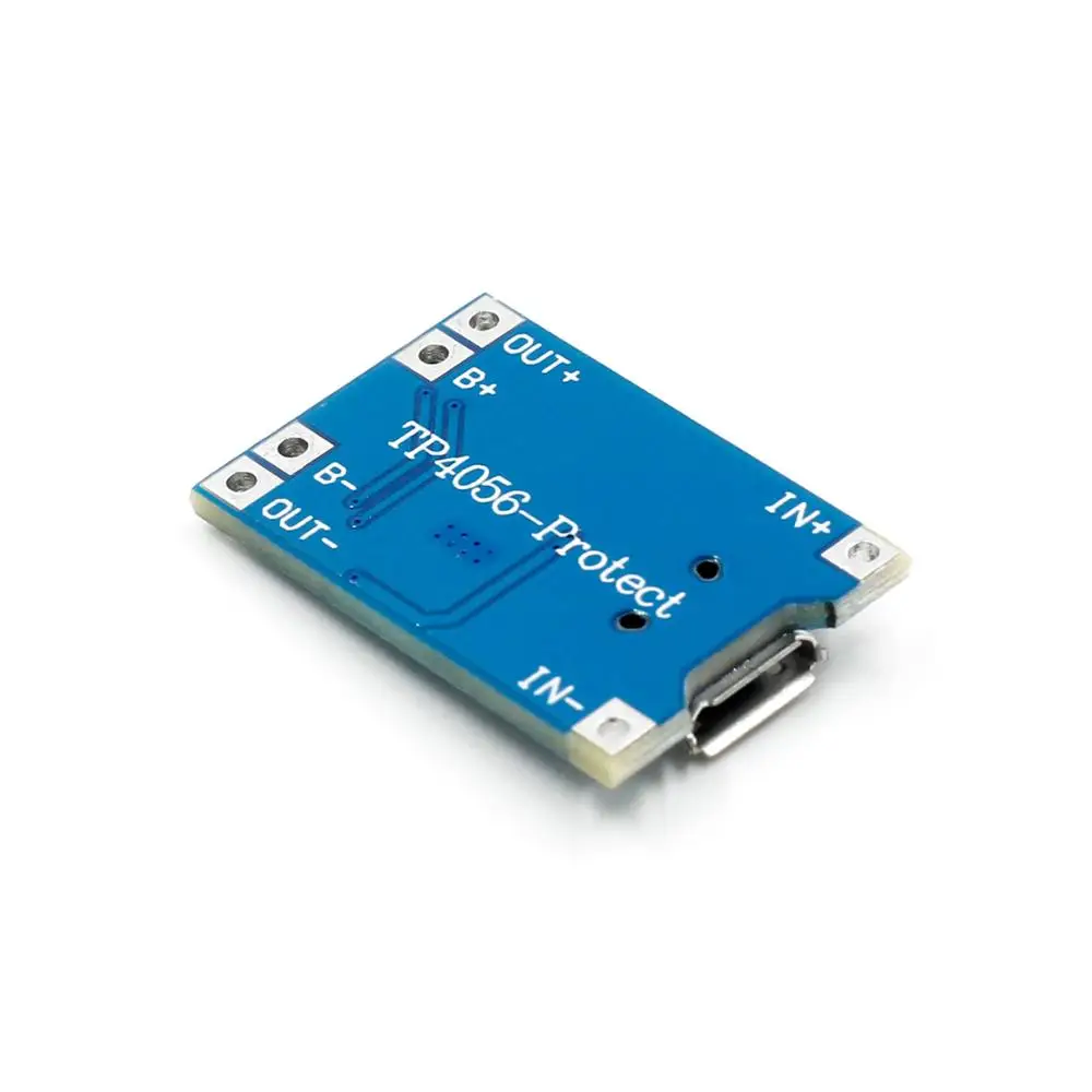 Зарядная плата TP4056 для литиевой батареи 5 В 1 А Micro USB 18650 модуль зарядного