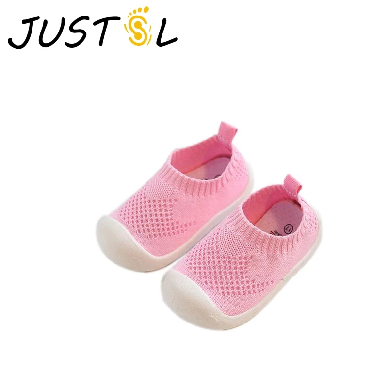 Обувь для малышей JUSTSL весенне-Осенняя обувь с мягкой подошвой маленьких