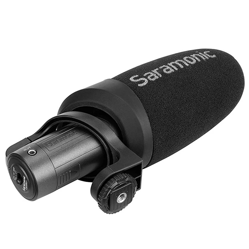 Saramonic Cammic легкая камера микрофон Запись интервью ветровое стекло для Dslr Canon Nikon камера s
